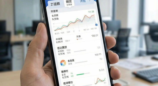 信达期货App界面展示图