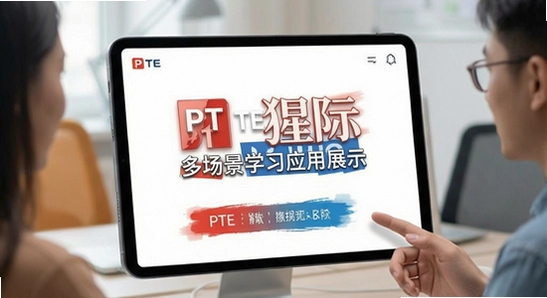 PTE猩际多场景学习应用展示