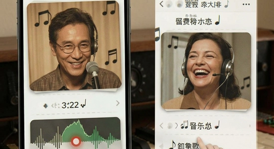 经典老歌音乐免费歌曲设置铃声操作示意