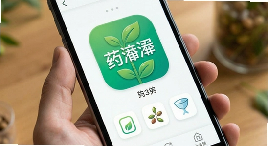 670*360的药潺潺应用主界面展示图