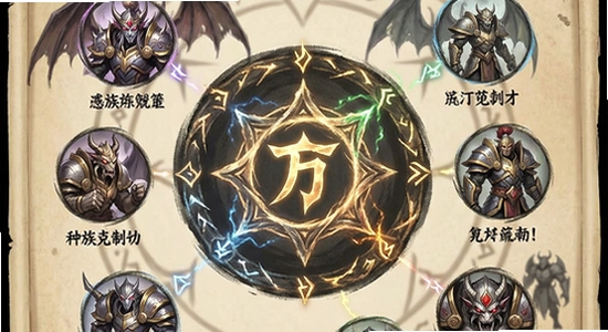 万族穿越-源启崛起种族克制关系图解 670x360