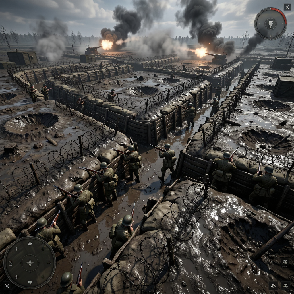 ǵ��սPVP(Trench War)�ٷ������ؽ�ͼ
