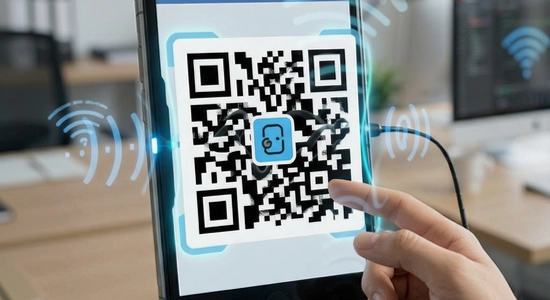 二维码安全使用场景示意图