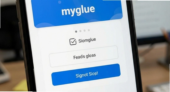 myglue签到界面展示