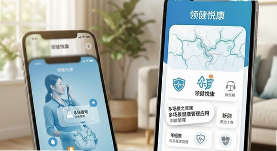 领健悦康多场景健康管理应用