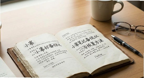 С����ʼǱ�����ָ�����