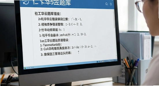 社工华云题库题目错误怎么反馈