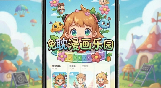 免耽漫画乐园应用主界面展示