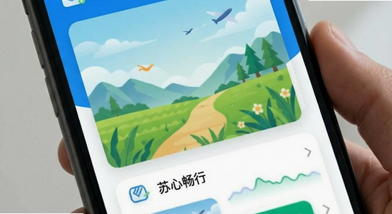 苏心畅行应用界面展示图