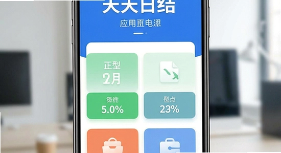 天天日结应用主界面展示