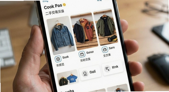 转悠二手交易平台首页界面展示图