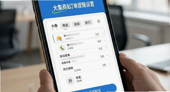 大集商城商家版订单提醒设置方法