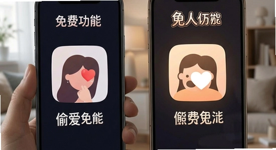 偷爱APP免费功能与付费区别