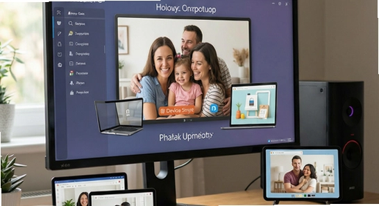 ��ͥʱ��PC���԰���豸ͬ��ʾ��ͼ