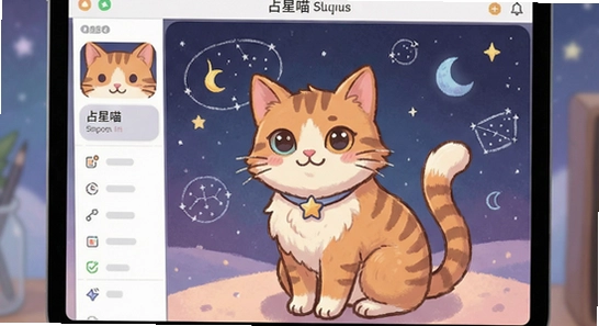 占星喵软件界面展示图