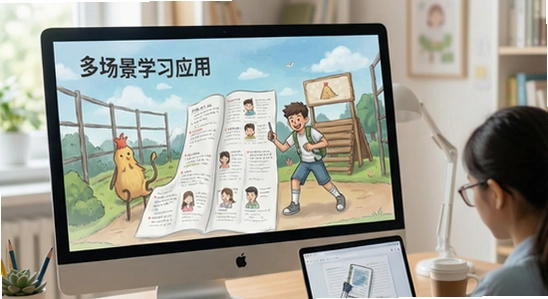 ������ҵ�ೡ��ѧϰӦ��չʾ