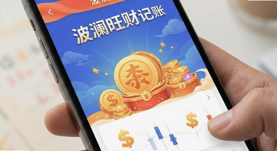波澜旺财记账应用主界面展示