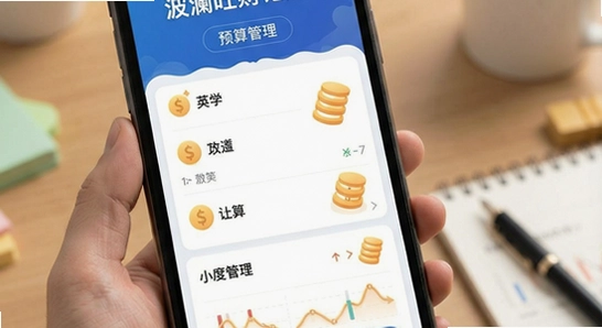 波澜旺财记账预算管理功能界面