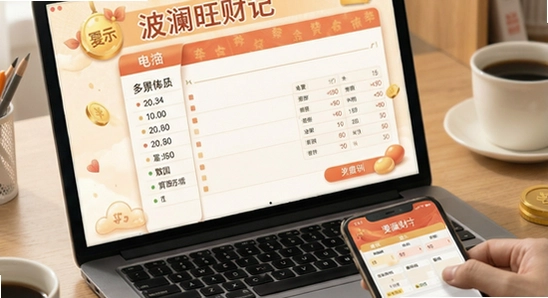 波澜旺财记账多场景使用展示