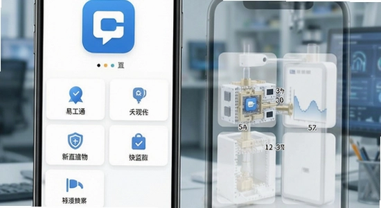 易工通app主界面功能展示图