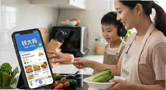 ��ͥ�û�ʹ��Ǯ����app�ɹ�ʳ�ĳ���ͼ