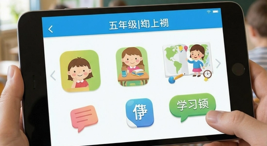 ���꼶Ӣ���ϲ�appѧϰ����չʾ