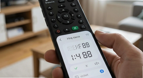 �յ�ң����app������չʾ