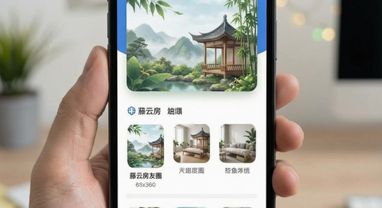 藤云房友圈应用界面展示 670x360
