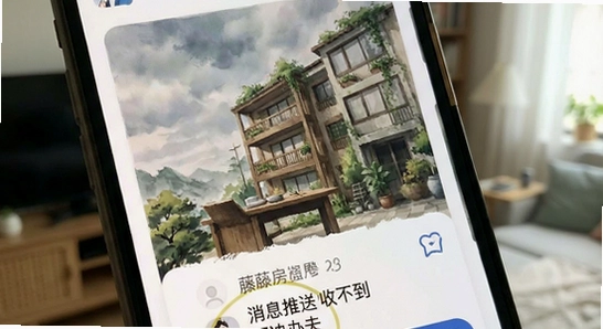 藤云房友圈 消息推送 收不到 解决办法