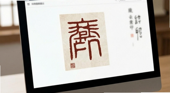 小篆云印标签打印界面展示