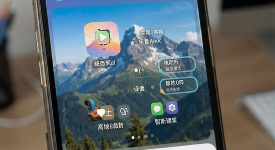 �ߵ�app�����湦��չʾͼ