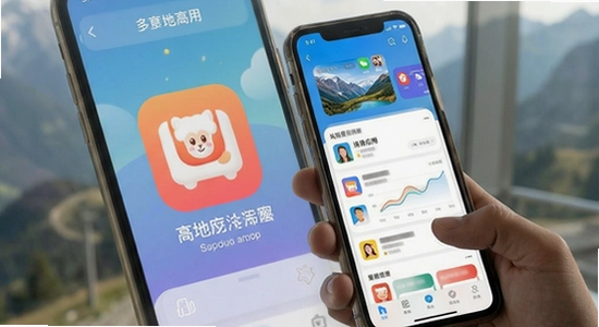 �ߵ�app�ೡ��Ӧ��չʾͼ