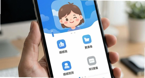 顺顺测app界面功能展示图
