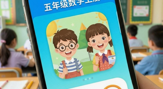 五年级数学上册app界面展示