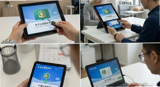 多场景使用电子社保医保算