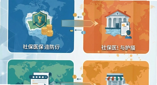 社保医保计算场景示意图