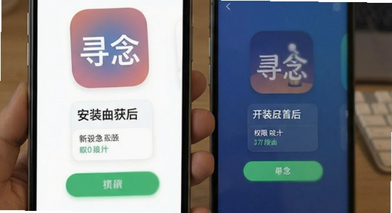 寻念app安装后权限开启方法