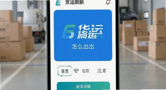 E货运平台货源刷新不出来怎么解决