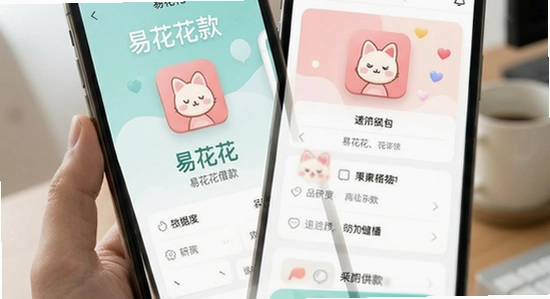 易花花借款界面展示