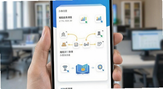 南阳政务APP办事场景展示 670x360