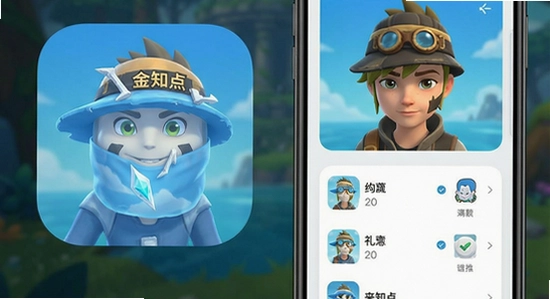金知点光遇礼包app主界面功能展示图