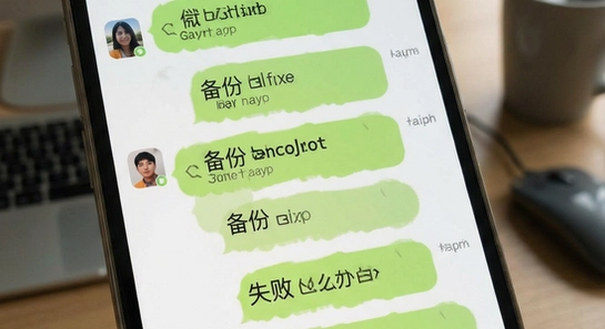 微聊天记录备份安装失败怎么办