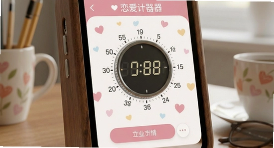 恋爱计时器主界面展示