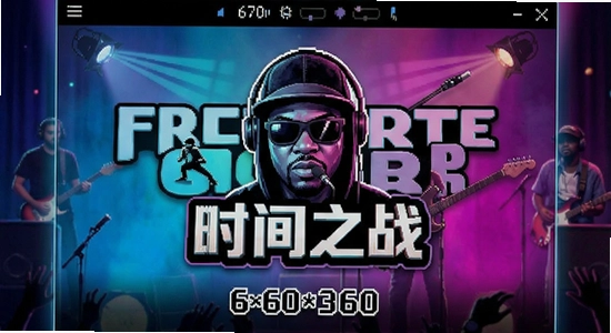 670*360周五夜放克音乐说唱时间之战安装器界面展示