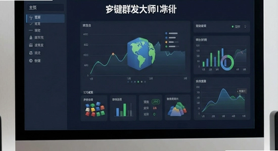 一键群发大师软件主界面展示图 670x360