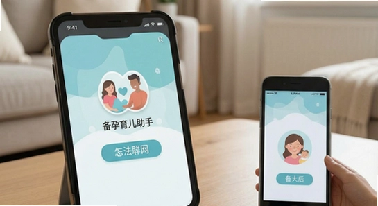 备孕育儿助手安装后无法联网怎么办