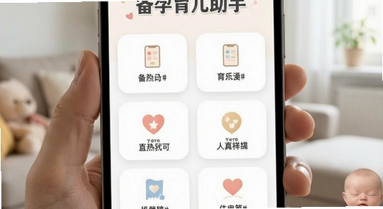 备孕育儿助手_主界面功能展示_670x360