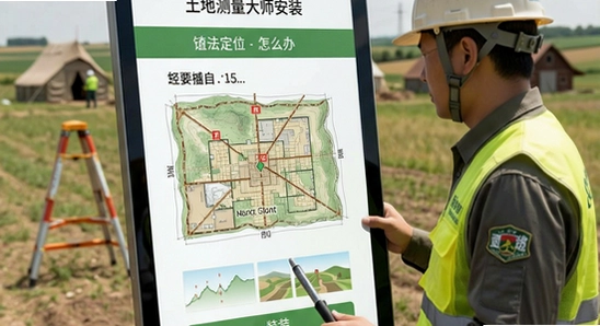 土地测量大师安装后无法定位怎么办