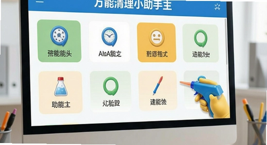 万能清理小助手主界面功能展示