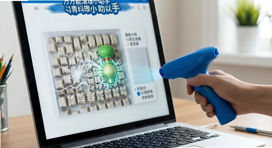 万能清理小助手扫描清理过程展示